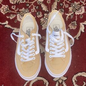 Vans Old Skool Sneakers in Tan and White
